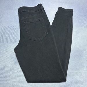 Athleta Flex Ultra Skinny Black Denim Stretchy Jeans‎ Women's Size 6 (28x28.5)